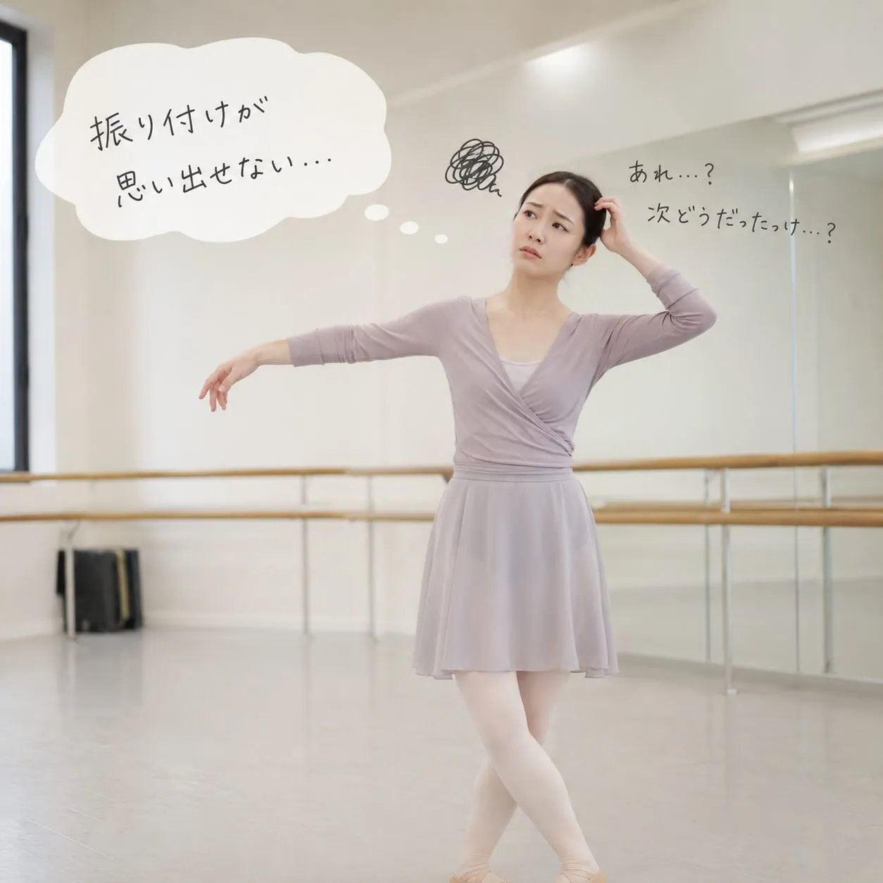 「あれ…?次、どうだったっけ…?」